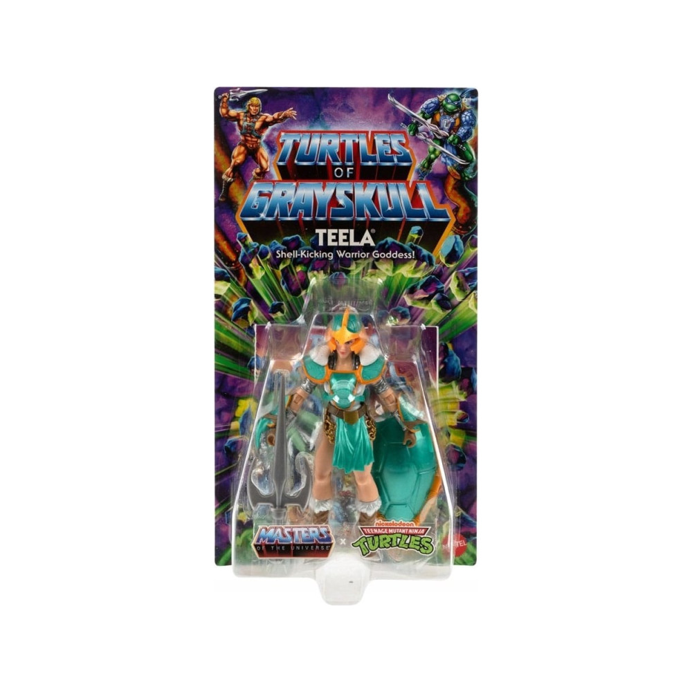 Produktbild för Masters of the Universe Origins Turtles Grayskull Teela, 6 Å...