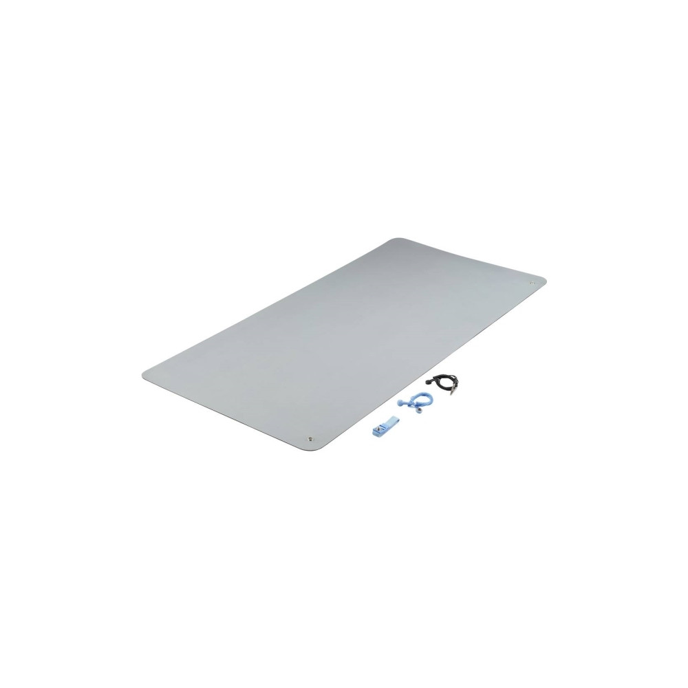Produktbild för TRU COMPONENTS TC-12356308 ESD-mattset grå (L x B x H) 1190...