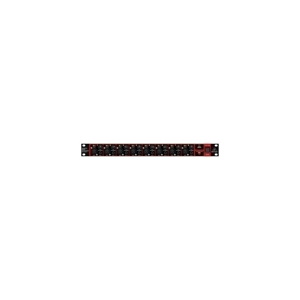 Produktbild för Behringer ULTRAGAIN DIGITAL ADA8200, 8 kanaler, Rackmonterin...