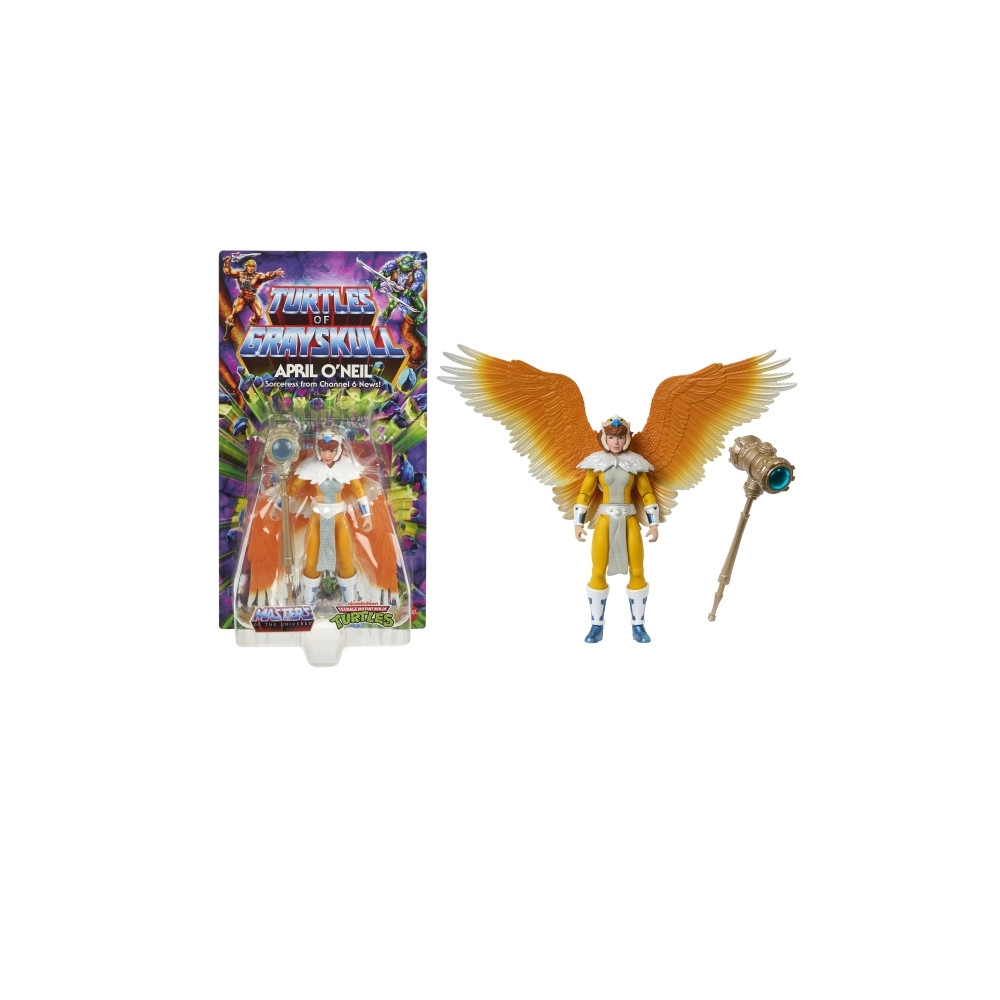Produktbild för Masters of the Universe Origins Turtles of Grayskull April O...