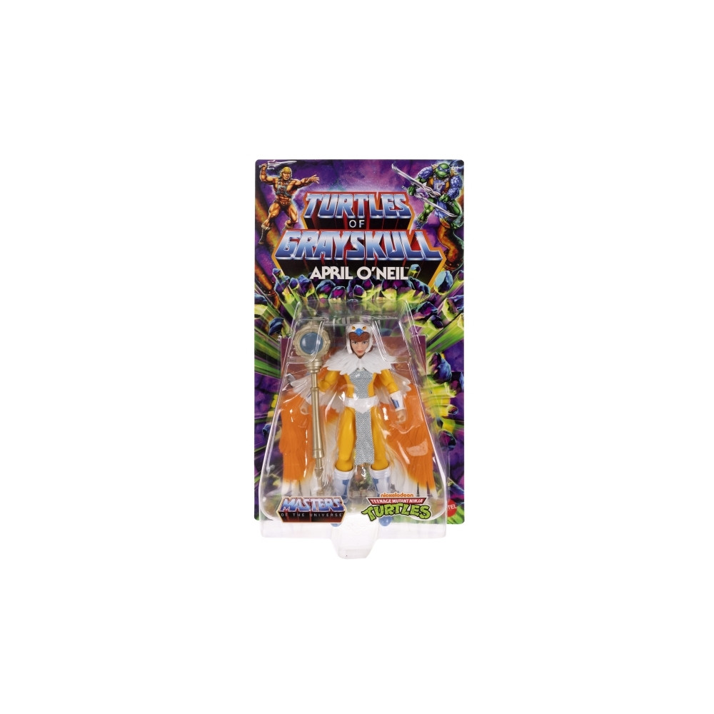 Produktbild för Masters of the Universe Origins Turtles of Grayskull April O...