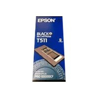 Produktbild för Epson T511 - svart - original - bläckpatron