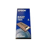 Produktbild för Epson T511 - svart - original - bläckpatron