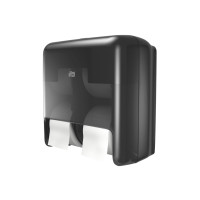 Produktbild för Dispenser Tork OptiServe® T7 sort, till 4 rullar toalettpapp...