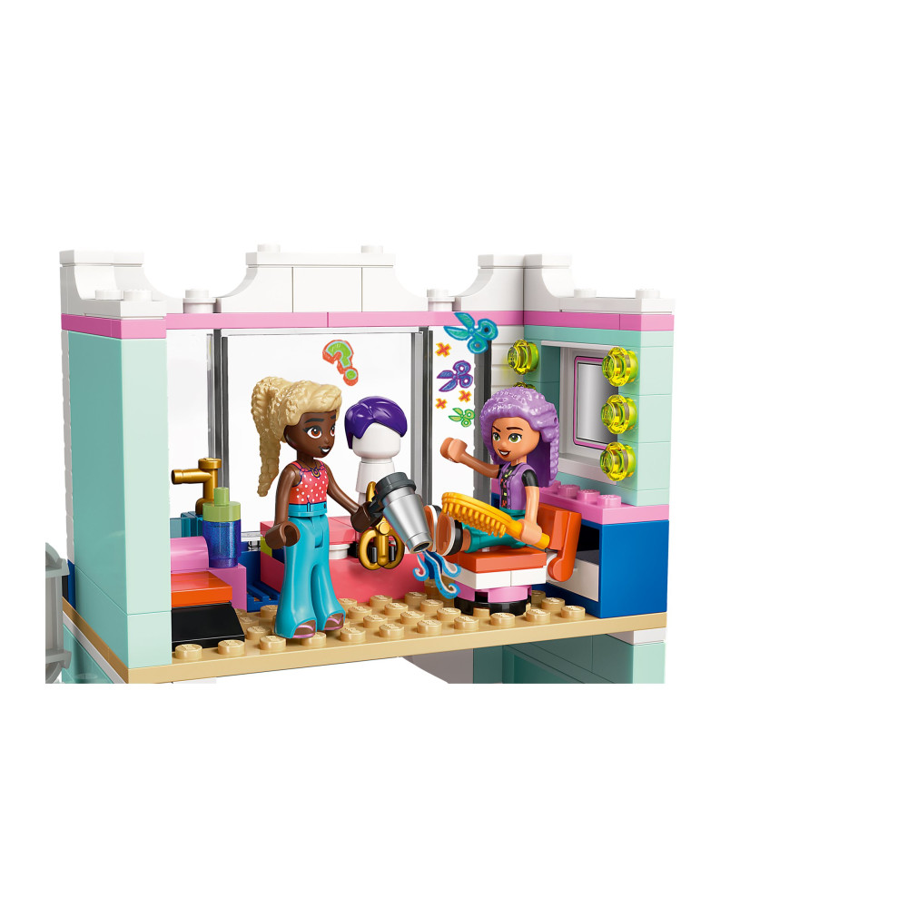 Produktbild för LEGO Friends 42662 - Hårsalong och tillbehörsbutik - byggsats
