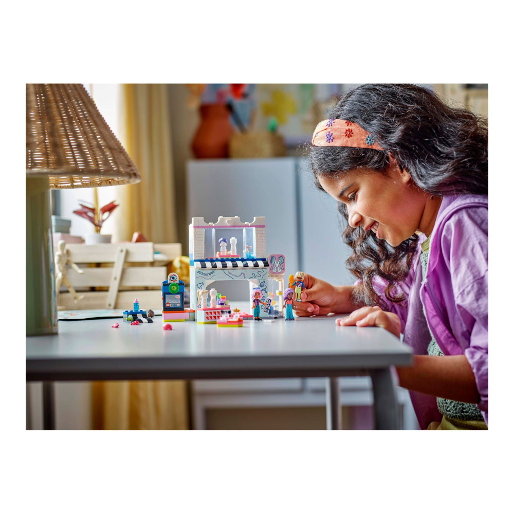 Produktbild för LEGO Friends 42662 - Hårsalong och tillbehörsbutik - byggsats
