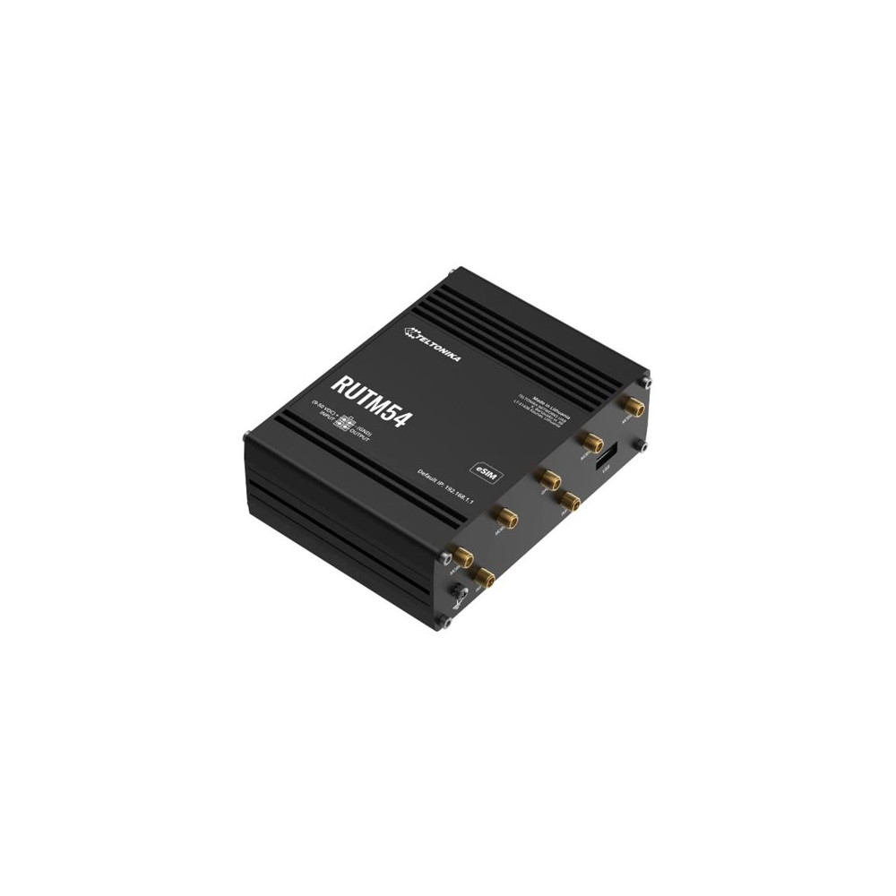 Produktbild för Teltonika RUTM54 - trådlös router - WWAN - Wi-Fi 5 - 5G, 4G, 3G - DIN-skenmonterbar, bordsmonterbar, väggmonterbar