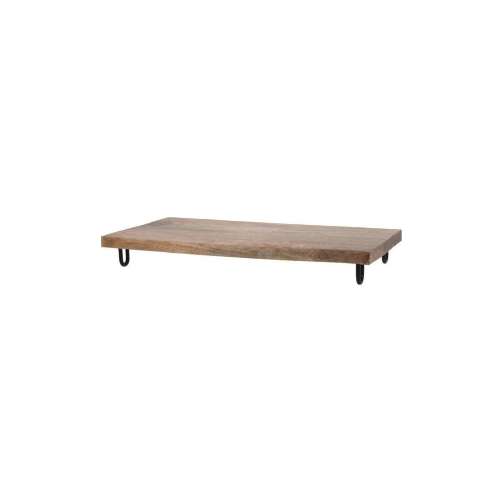 Produktbild för Home Styling Collection Serviravimo lenta medinė ant kojų 49...