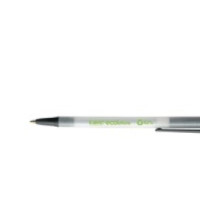 Produktbild för Kulspetspenna BIC ECOlutions Clic Stic 1 mm svart (50 st/fp)