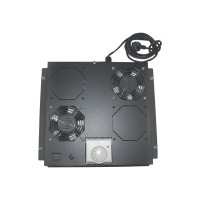 Produktbild för Intellinet 2-Fan Ventilation Unit for 19" Racks, Roof Mount,...