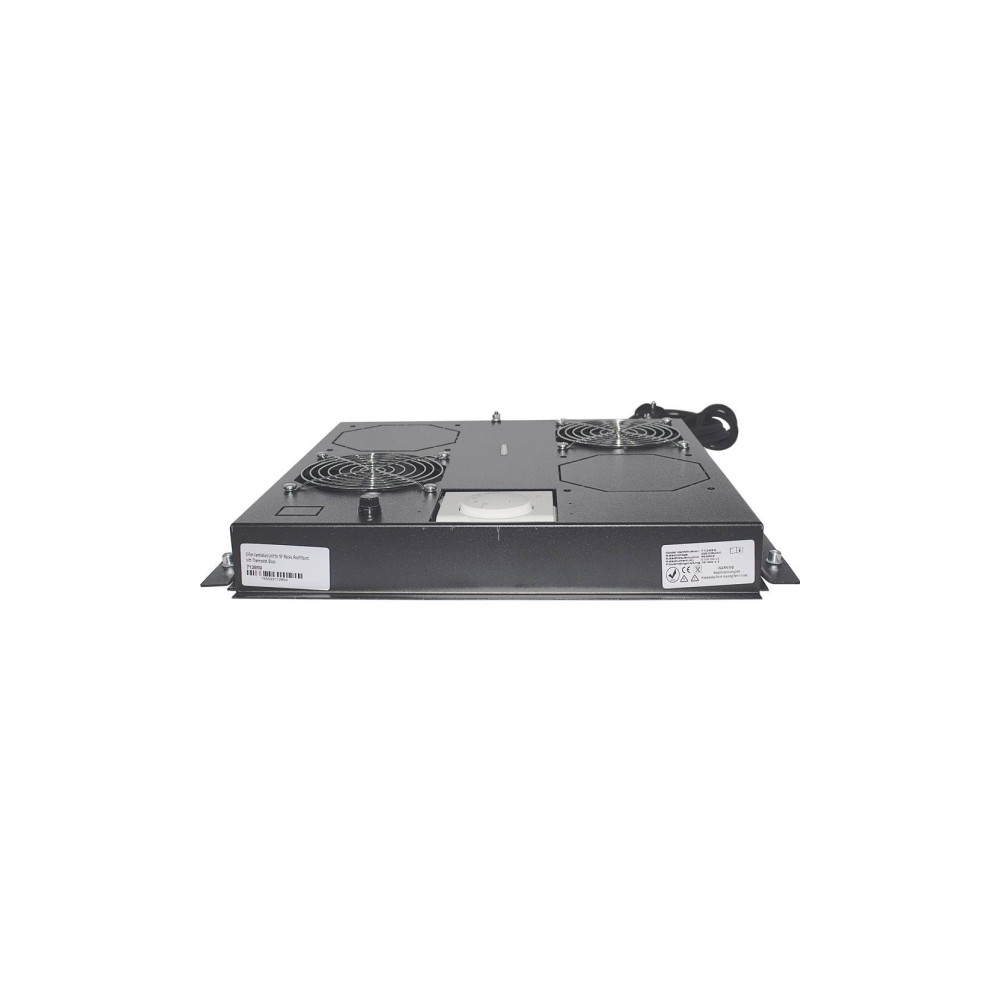 Produktbild för Intellinet 2-Fan Ventilation Unit for 19" Racks, Roof Mount,...