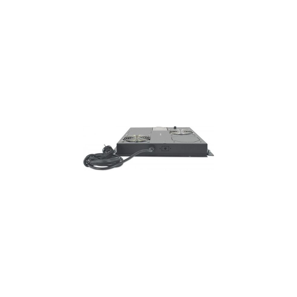 Produktbild för Intellinet 2-Fan Ventilation Unit for 19" Racks, Roof Mount,...
