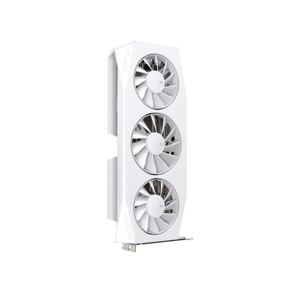 Produktbild för XFX Mercury OC - Gaming Edition - grafikkort - Radeon RX 9060 XT - 16 GB - vit