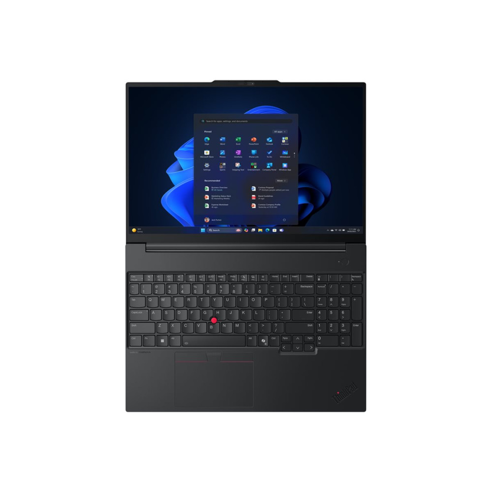 Produktbild för Lenovo ThinkPad E16 Gen 3 - AI PC - 16" - Intel Core Ultra 5 - 225U - 16 GB RAM - 512 GB SSD - nordiskt (danska/finska/norska/svenska)