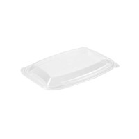 Produktbild för Låg t/plastbakke BISTRO 980ml 254x174x23 OPS dome