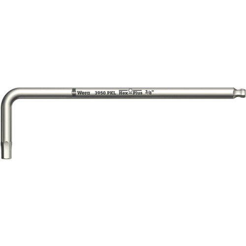 Wera Wera 3950 PKL, Insexnyckel med L-handtag, Brittiska standard...