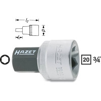 Produktbild för HAZET 1010-14, Uttag, 3/4", Metrisk, 1 huvuden, 14 mm, 3,6 c...