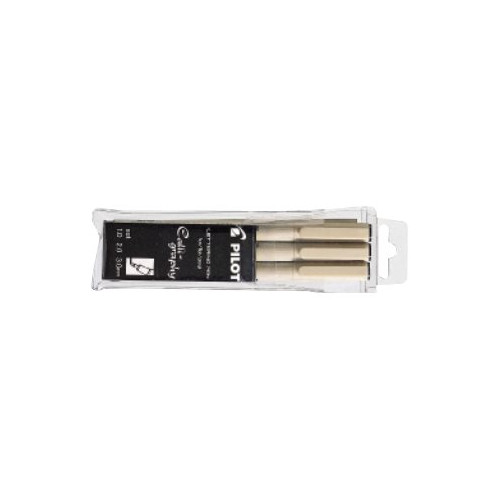 Pilot Pen Pilot Lettering Pen - fineliner - svart (paket om 3)
