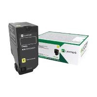 Produktbild för Lexmark - gul - original - tonerkassett