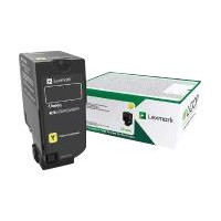 Produktbild för Lexmark - gul - original - tonerkassett