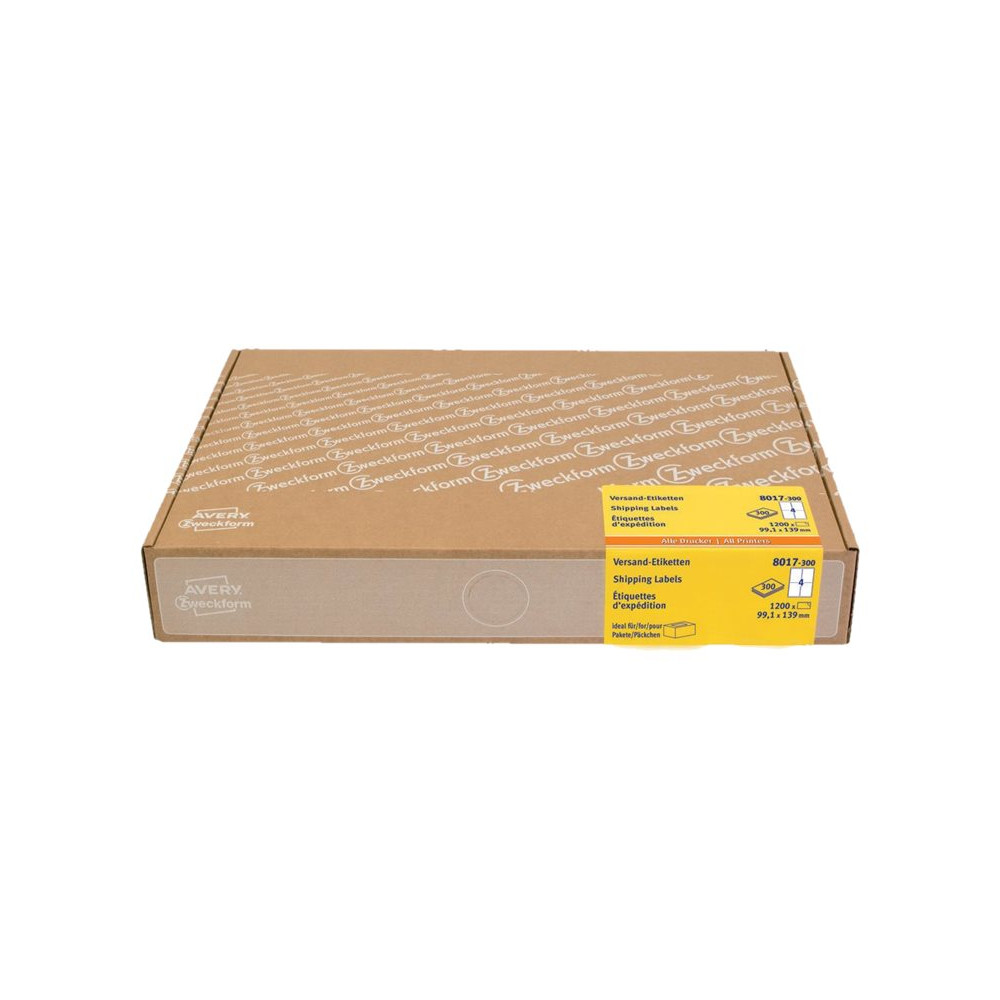 Produktbild för Avery Zweckform - transportetiketter - 1200 etikett (er) - 99.1 x 139 mm
