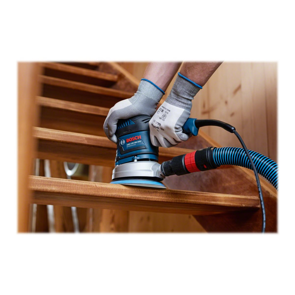 Produktbild för Bosch Best for Wood+Paint M 480 Net - sandpapper - för mjuka träslag, lövträ, gips, lacquer, wood containing resin, wood containing oil (paket om 50)