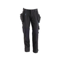 Produktbild för MASCOT 17031-311-09, Byxor, Alla, Svart, Elastan, Nylon, 235...