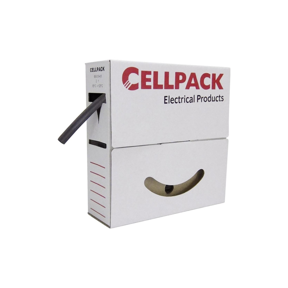 Produktbild för CellPack 127083 krympslang utan lim transparent 19,10 mm 9,5...