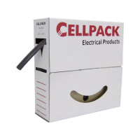 Produktbild för CellPack 127083 krympslang utan lim transparent 19,10 mm 9,5...
