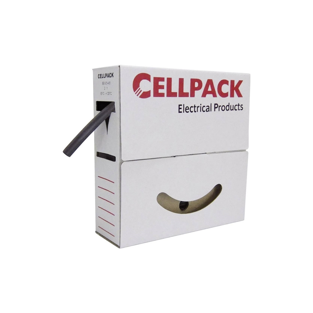 Produktbild för CellPack 127083 krympslang utan lim transparent 19,10 mm 9,5...