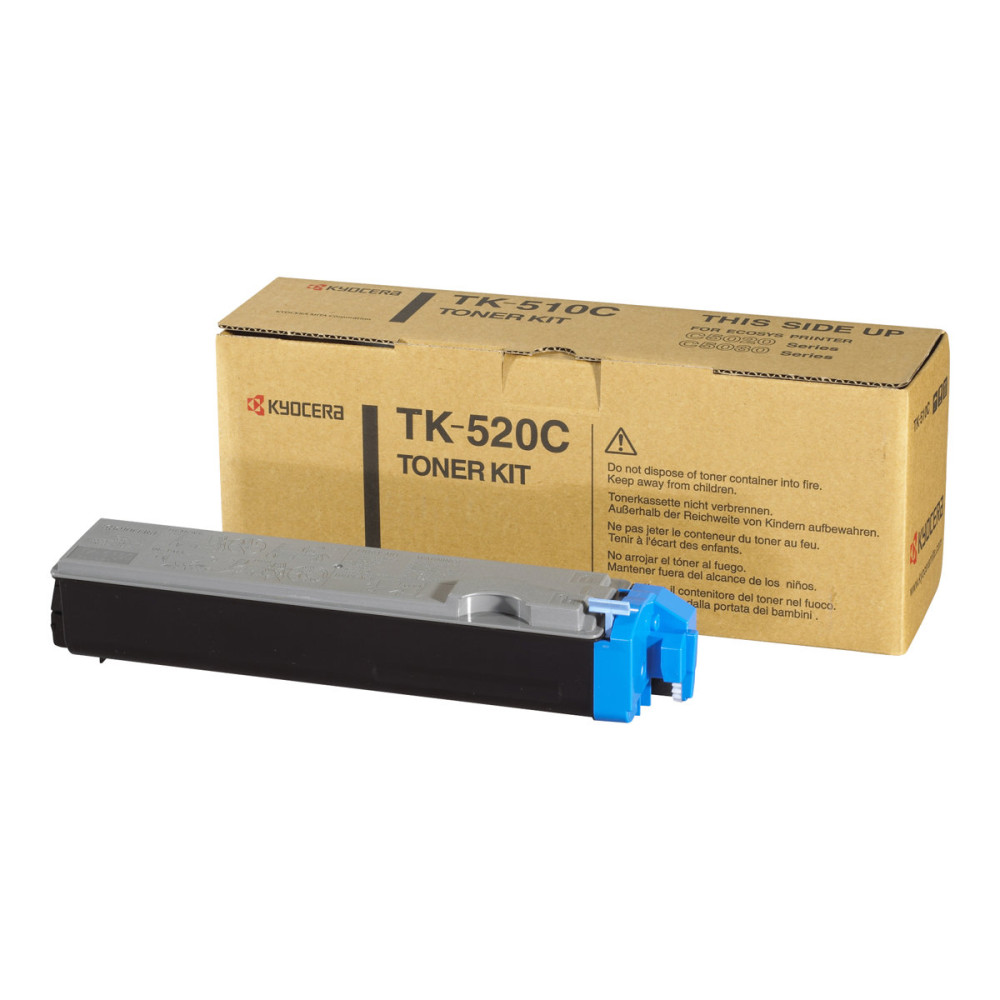 Produktbild för Kyocera TK 520C - cyan - original - tonerkassett