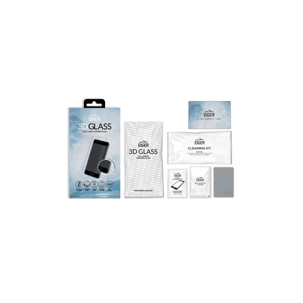Produktbild för EIGER EGSP00140, Huawei, Huawei Honor 9, Torr applicering, D...