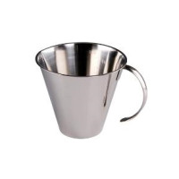 Produktbild för Målekande konisk 1 liter Ø15 x H13.1cm med Gradering rustfri...