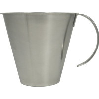 Produktbild för Målekande konisk 1 liter Ø15 x H13.1cm med Gradering rustfri...