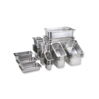Produktbild för Multi Kantine GN 1/6 1 l rostfritt stål 17,5x16x6,5 cm 6 st/...