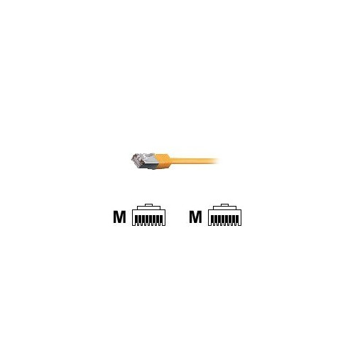 EQUIP equip patch-kabel - 10 m - gul