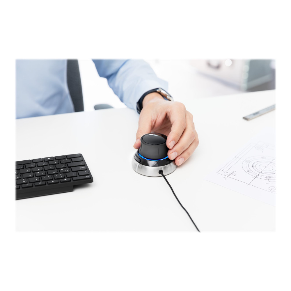 Produktbild för 3Dconnexion SpaceMouse Compact - 3D-mus - USB