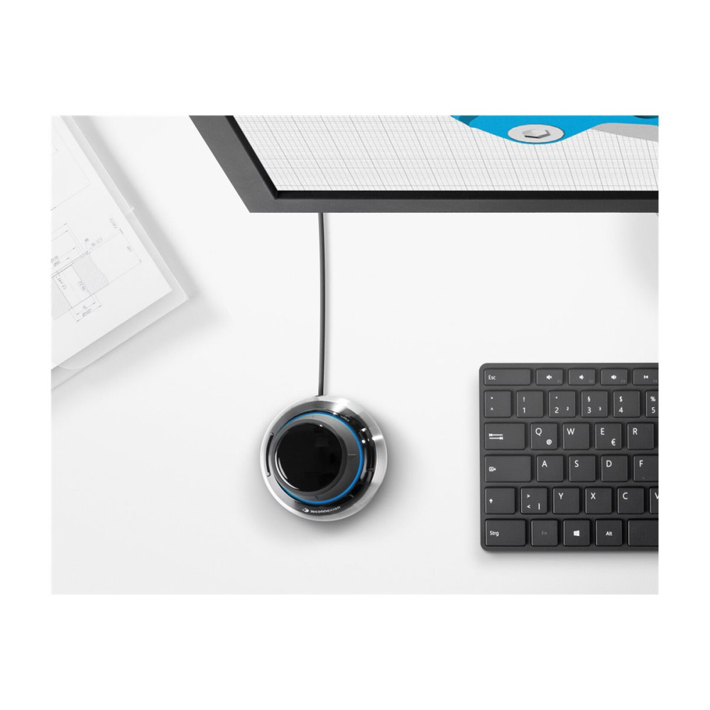 Produktbild för 3Dconnexion SpaceMouse Compact - 3D-mus - USB