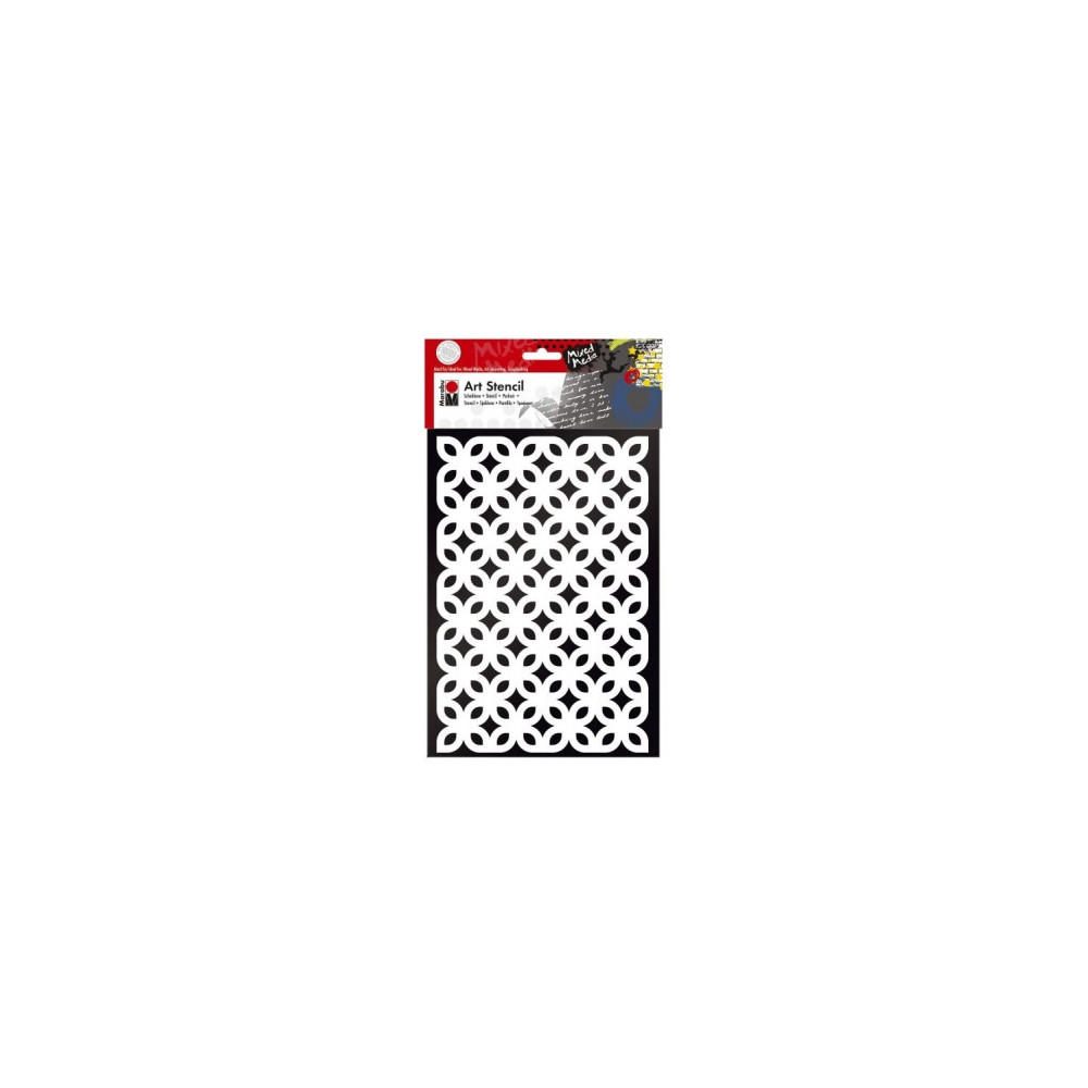 Produktbild för Marabu 028500004, Konststencil, Vuxna och barn, Vit, 297 mm,...