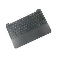Produktbild för HP 917442-DH1, Underhölje + tangentbord, Nordic, HP, ChromeB...