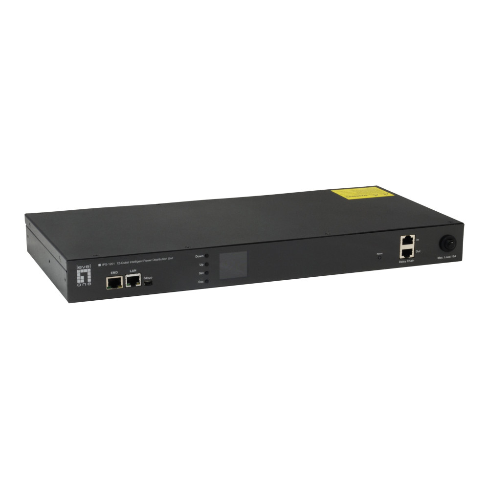 Produktbild för LevelOne IPS-1201E - kraftdistributionsenhet