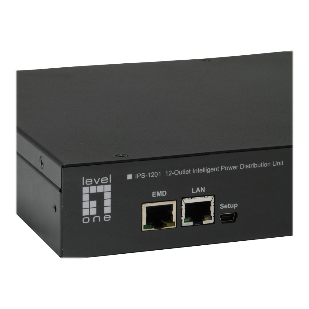 Produktbild för LevelOne IPS-1201E - kraftdistributionsenhet