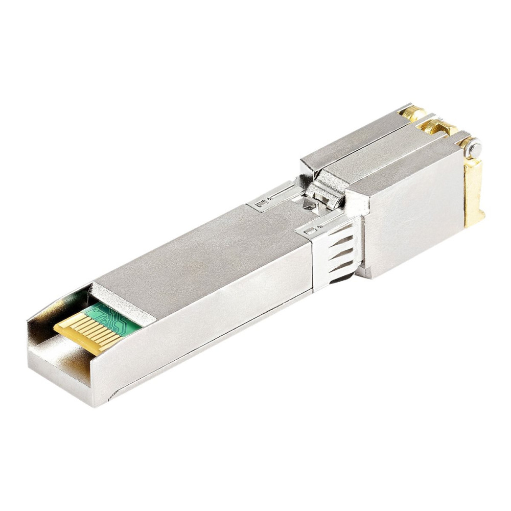Produktbild för StarTech.com Cisco-kompatibel SFP+-sändtagarmodul - 10GBASE-T - SFP+ sändar/mottagarmodul - 10GbE