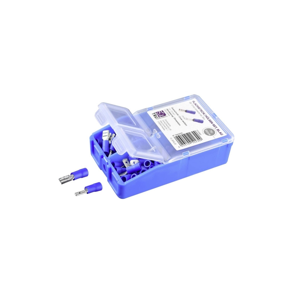 Produktbild för TRU COMPONENTS TC-6646620 Klemmeforbindelsesstykker-sortimen...