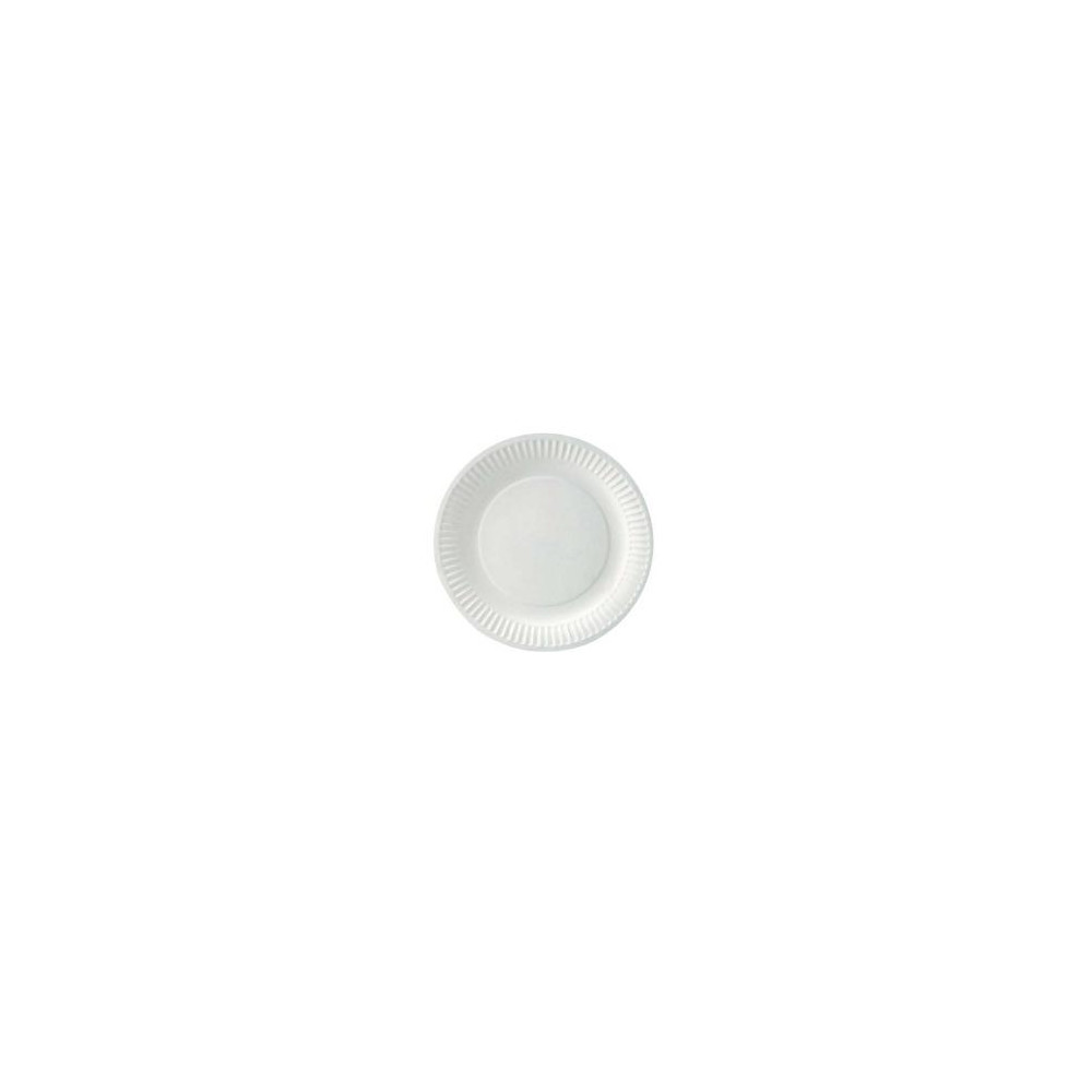 Produktbild för Paptallerken Catersource Ø18 cm FSC-mærket bionedbrydelig hv...