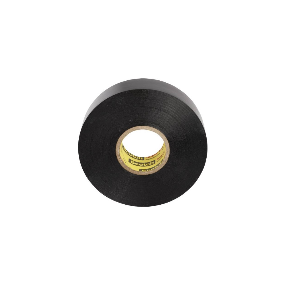 Produktbild för Scotch 3M SUPER33+-50X33 isoleringstejp svart (L x B) 33 m x...