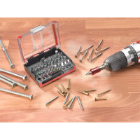 Produktbild för kwb 162710, 32 styck, PH2, PZ3, Phillips, Torx, 1/4", PH 1,...