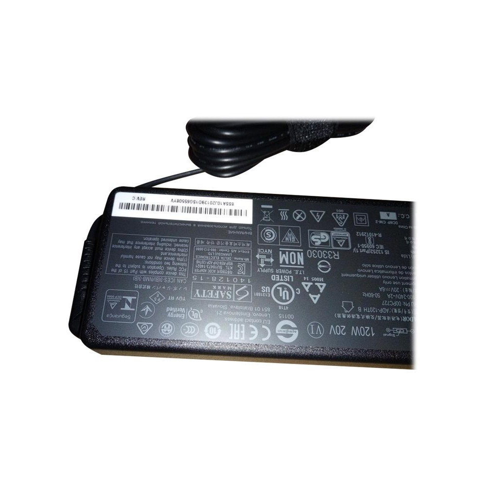 Produktbild för Lenovo - strömadapter - 120 Watt