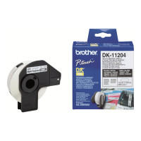 Produktbild för Brother DK-11204 - etiketter för flera ändamål - 400 etikett (er) - 17 x 54 mm