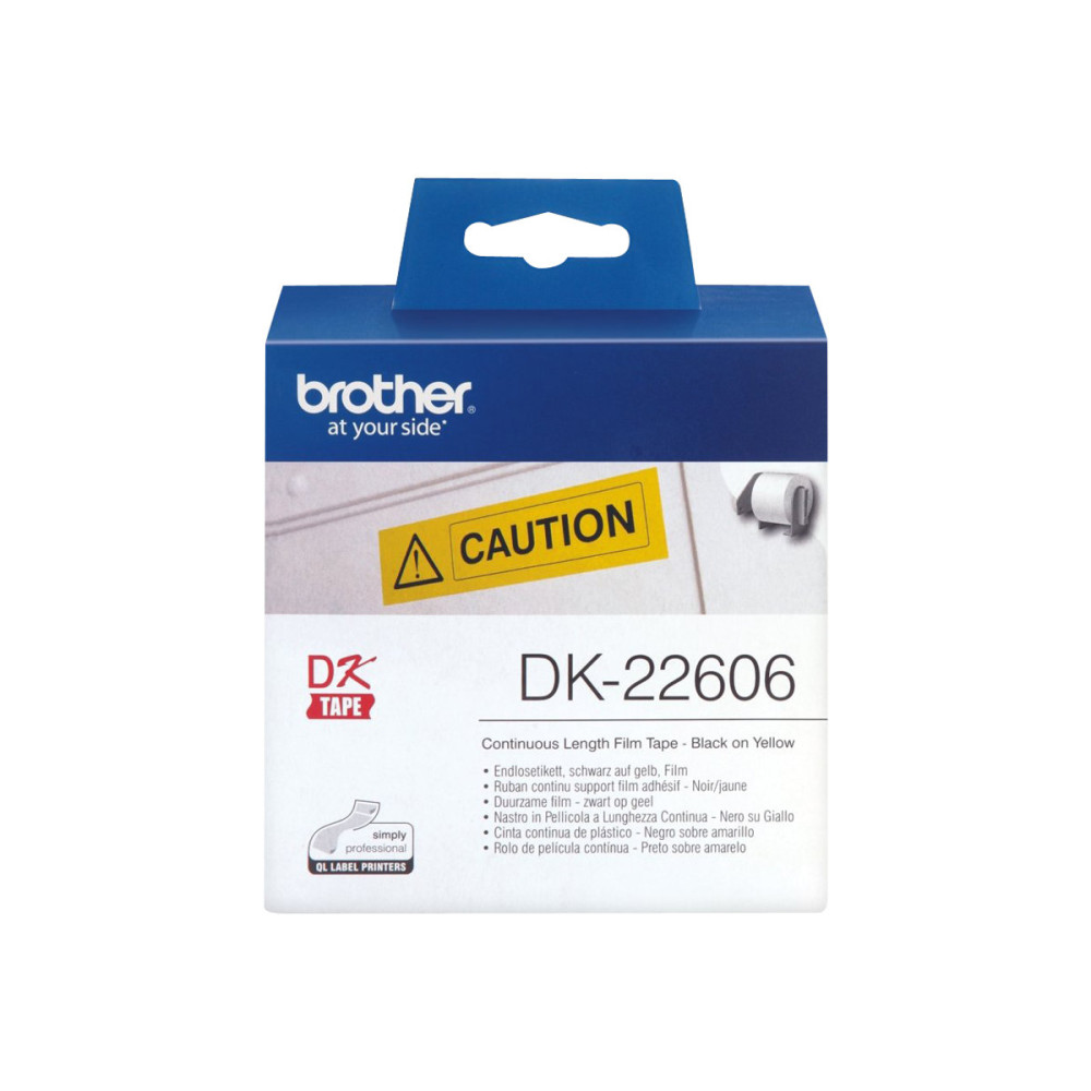 Produktbild för Brother DK-22606 - film - Rulle (6,2 cm x 15,2 m)